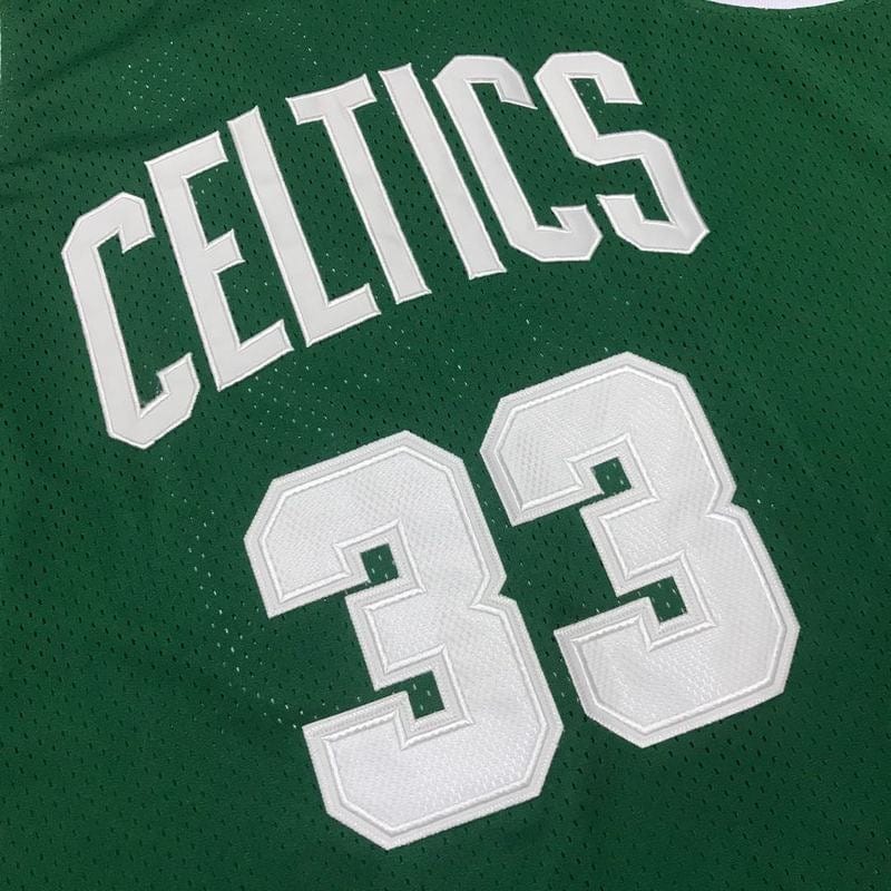 Larry Bird Boston Celtics Unisex Hardwood Classic 1985/86 - Throwback Jersey - Kelly Green