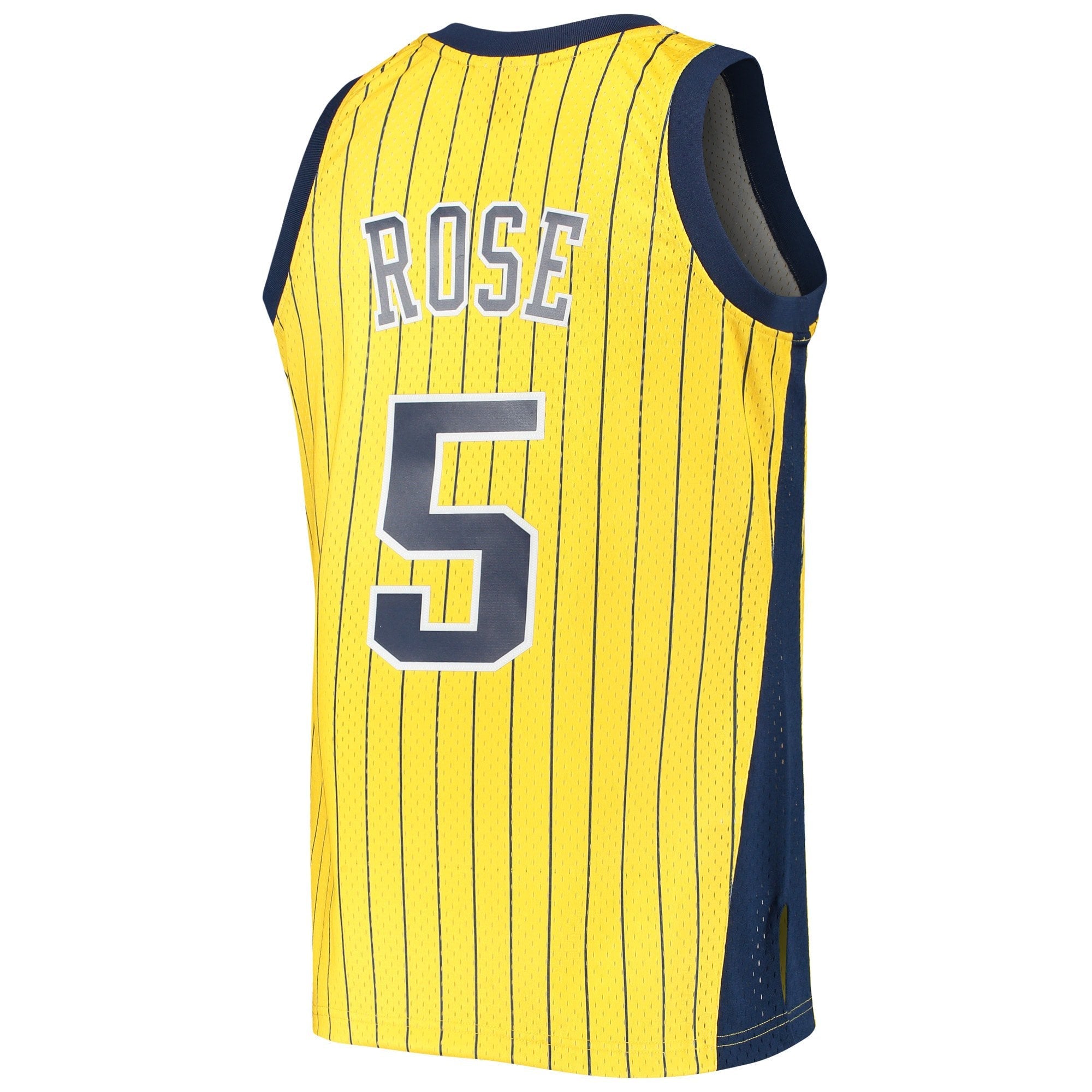 Men's Jalen Rose Indiana Pacers Mitchell & Ness 1999-00 Hardwood Classics Swingman Jersey - Gold