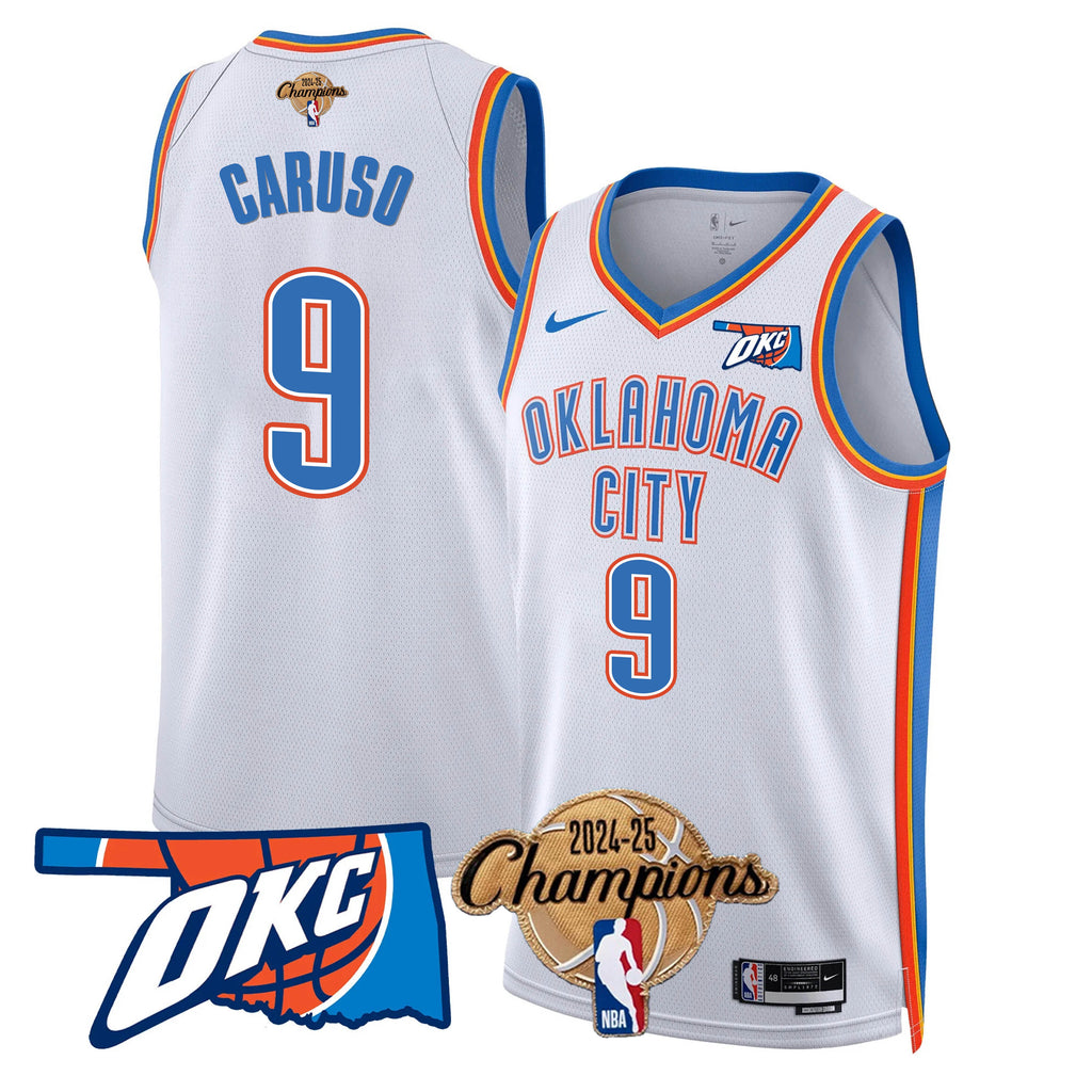 OKC 2024-25 Champions Jersey - Stitched