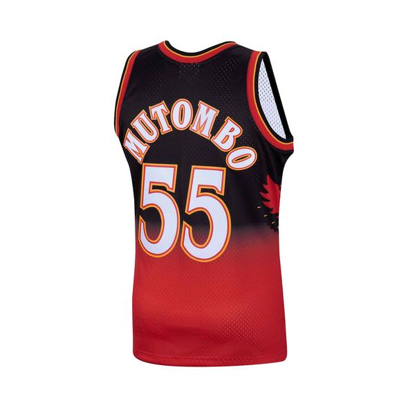 Atlanta Hawks Dikembe Mutombo Red 1996-97 Hardwood Classics Swingman Jersey