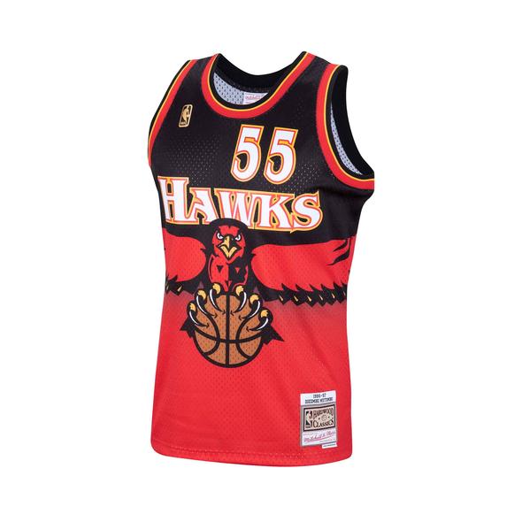 Atlanta Hawks Dikembe Mutombo Red 1996-97 Hardwood Classics Swingman Jersey