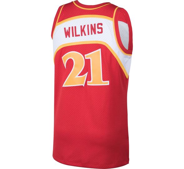 Atlanta Hawks Dominique Wilkins Red 1986-87 Hardwood Classics Swingman Jersey
