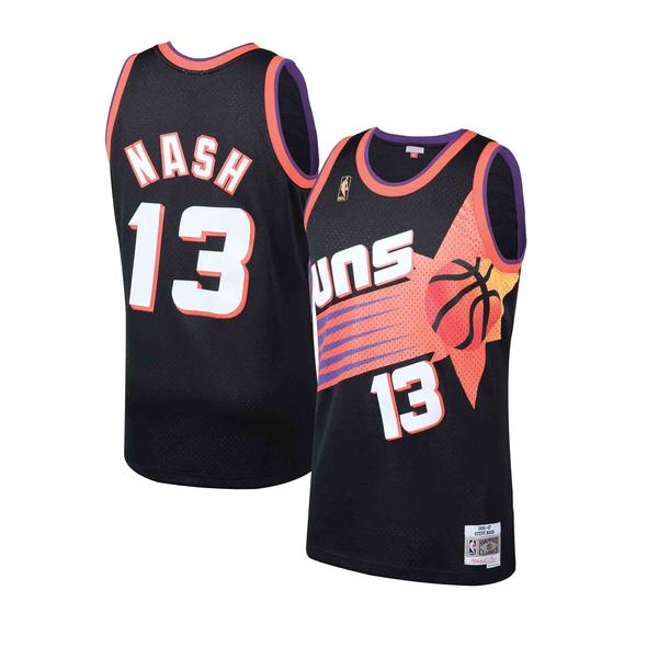 Phoenix Suns Steve Nash Black 1996-97 Hardwood Classics Swingman Jersey
