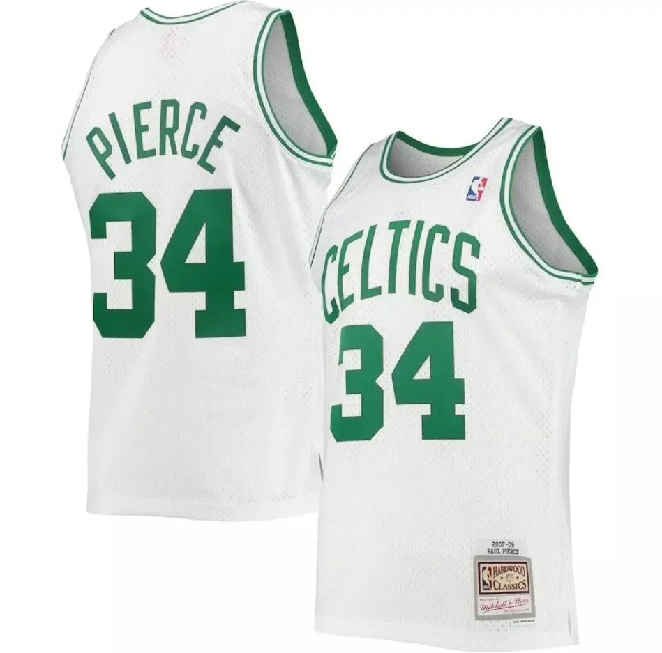 Paul Pierce Boston Celtics 2007/08 Hardwood Classics Jersey - White