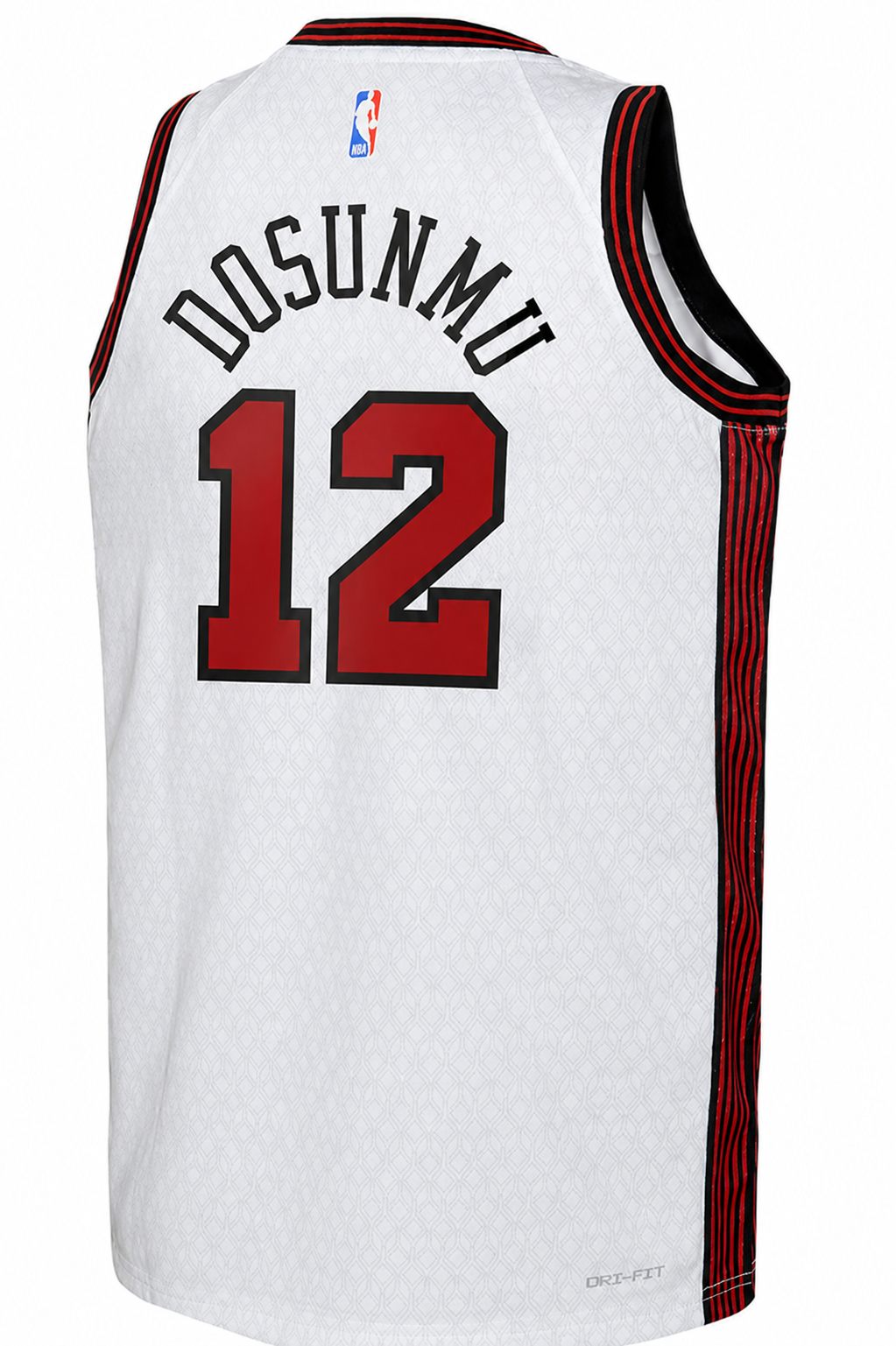 Nike Youth 2022-23 City Edition Chicago Bulls Ayo Dosunmu #12 White Dri-FIT Swingman Jersey