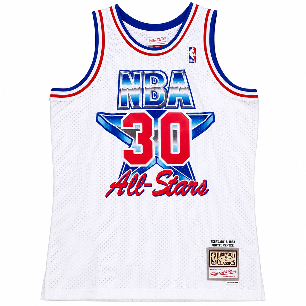 Men's Scottie Pippen Eastern Conference All-Star Chicago Bulls Mitchell & Ness Hardwood Classics White 1992 Swingman Jersey