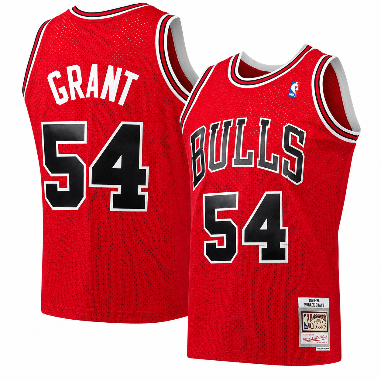 Mens Chicago Bulls Horace Grant Mitchell & Ness Red 1990-91 Hardwood Classics Swingman Jersey