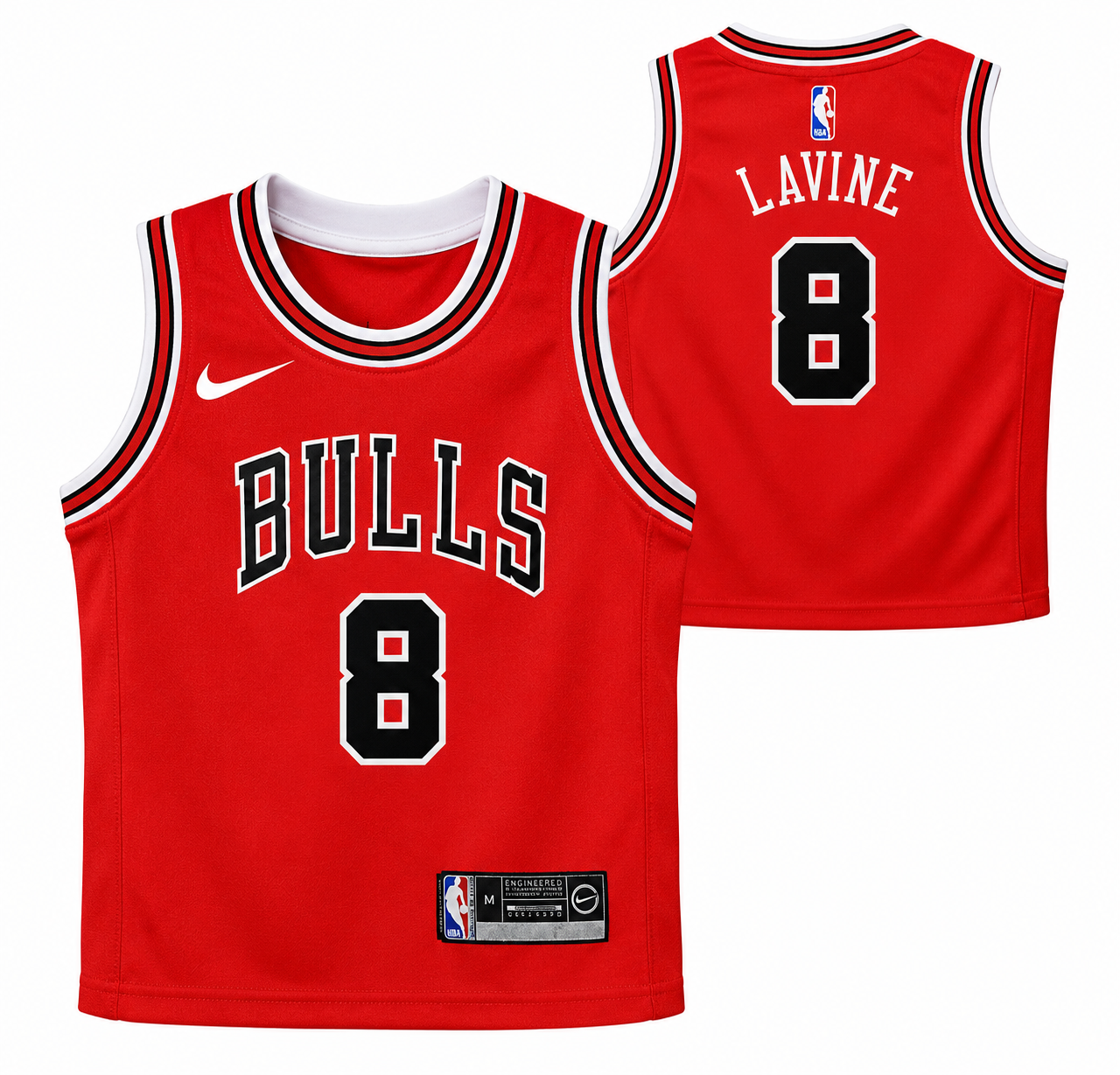 Toddler Zach Lavine Chicago Bulls Red Nike Replica Jersey