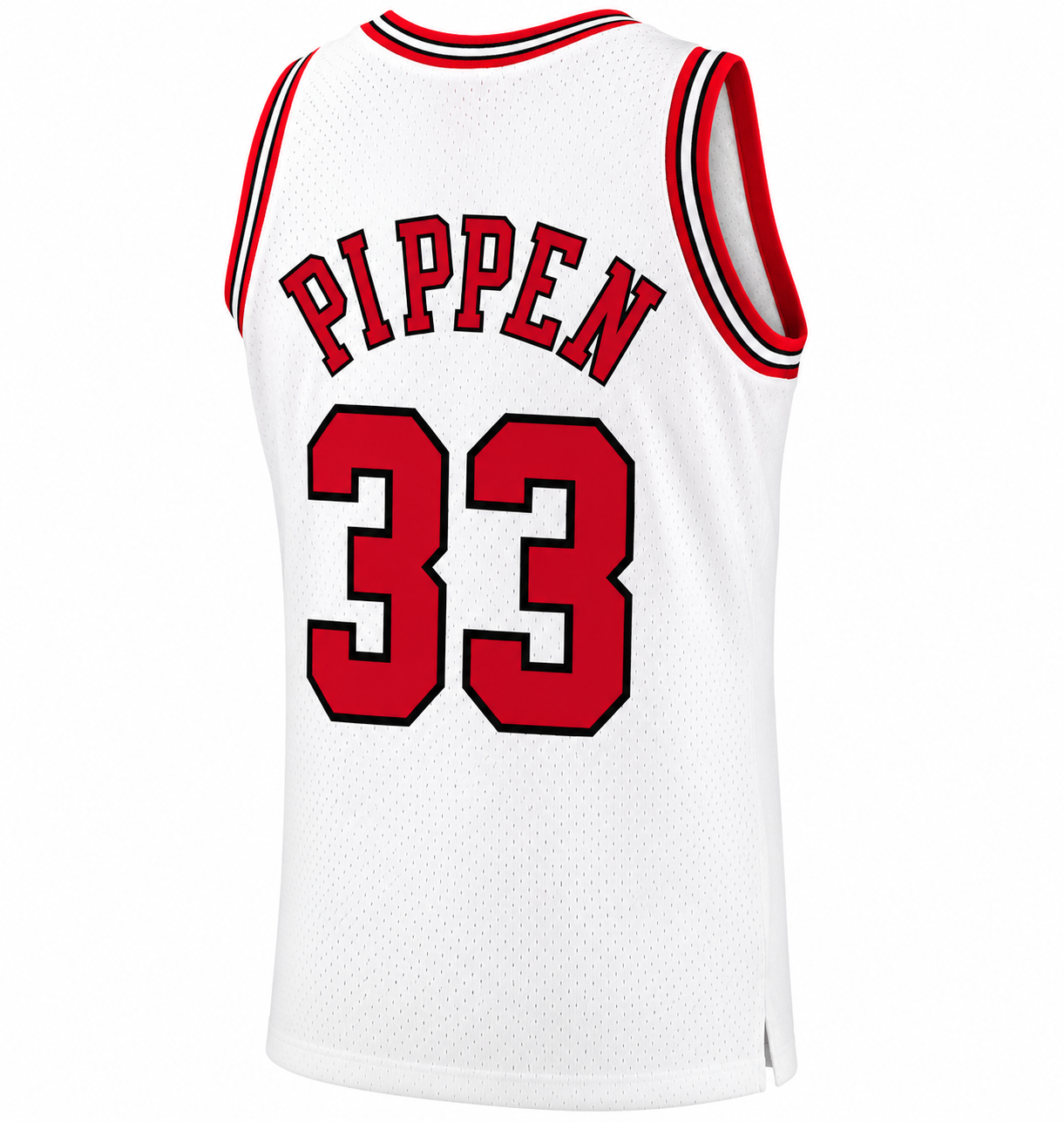 Men's Chicago Bulls Scottie Pippen Mitchell & Ness White Hardwood Classics 1997-98 Swingman Jersey
