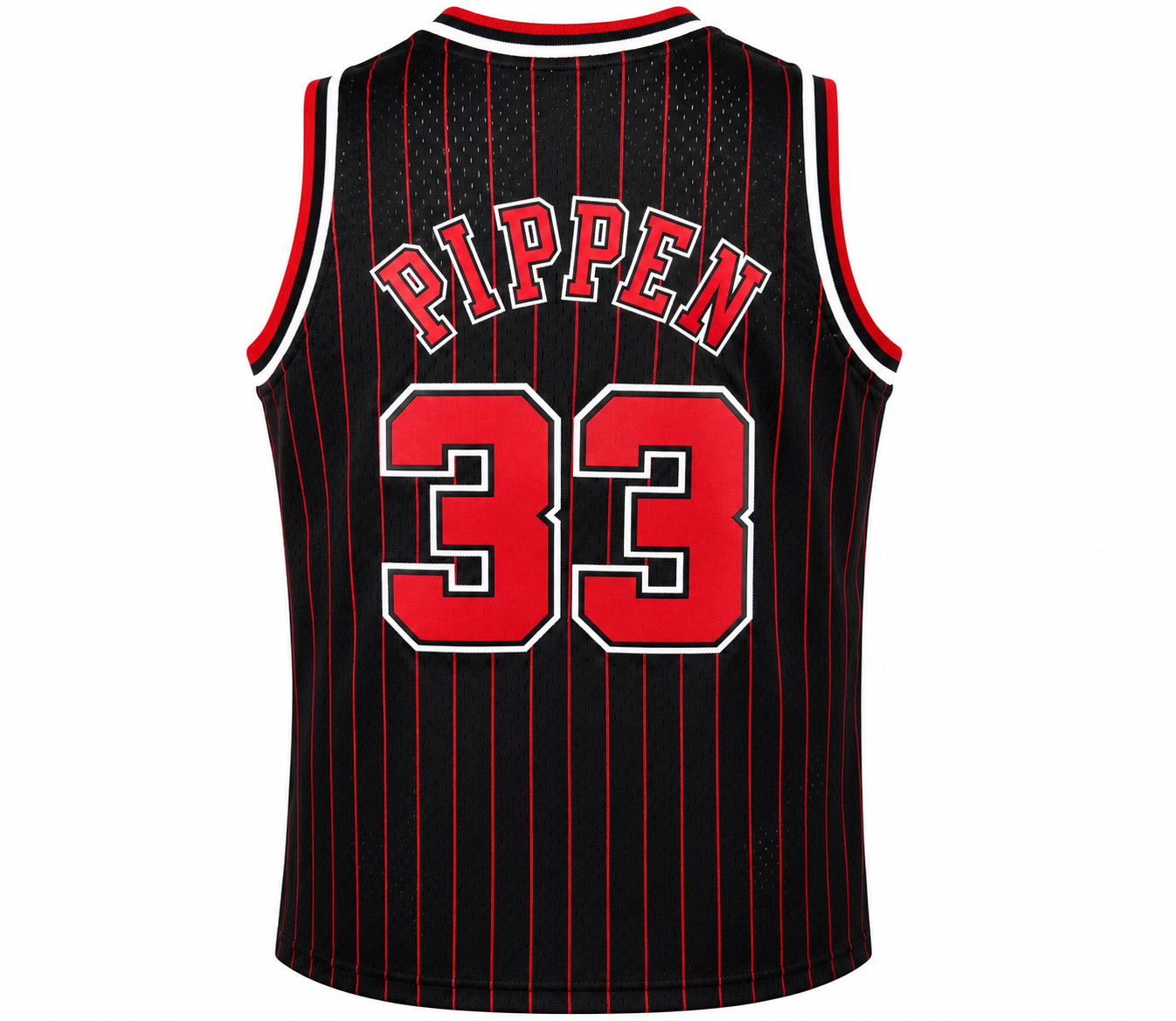 Youth Chicago Bulls Scottie Pippen Mitchell & Ness Black 1995-96 Hardwood Classics Swingman Jersey