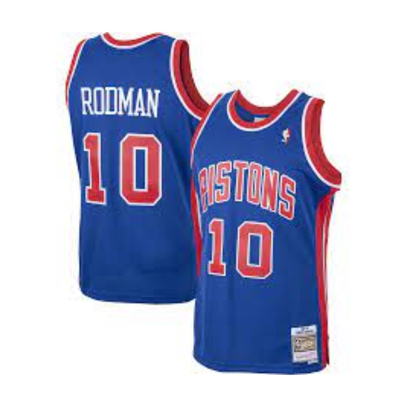 Detroit Pistons Dennis Rodman Royal 1988-89 Hardwood Classics Swingman Jersey