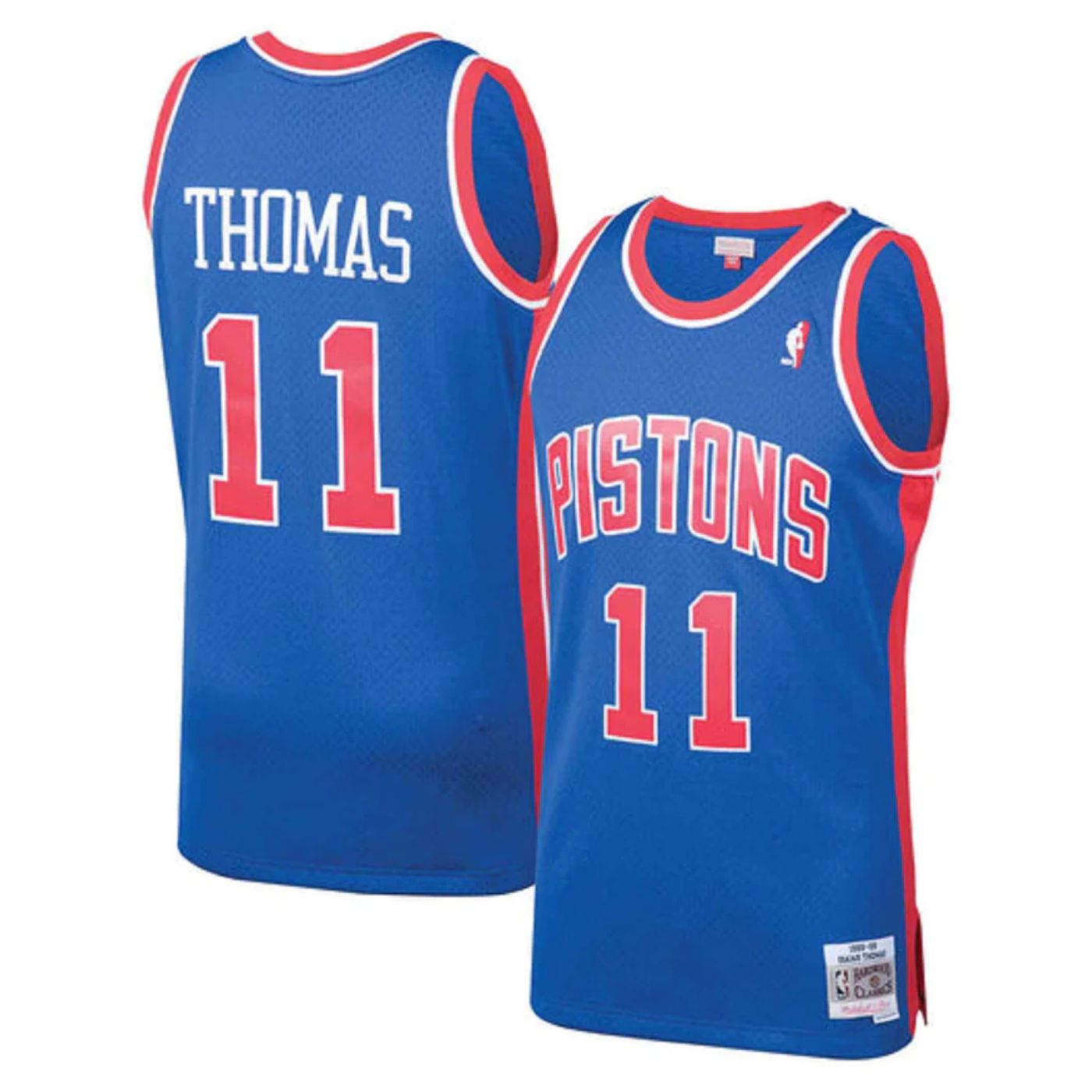 Detroit Pistons Isiah Thomas Royal 1988-89 Hardwood Classics Swingman Jersey