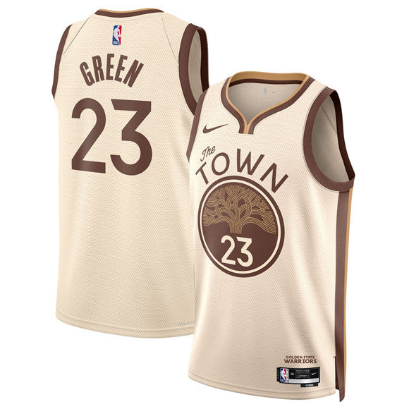 Draymond Green Golden State Warriors Unisex 2025/26 Jersey - Tan - City Edition=