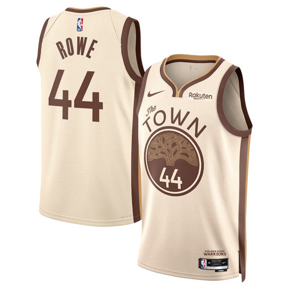 Jackson Rowe Golden State Warriors Unisex 2025/26 Jersey - Tan - City Edition
