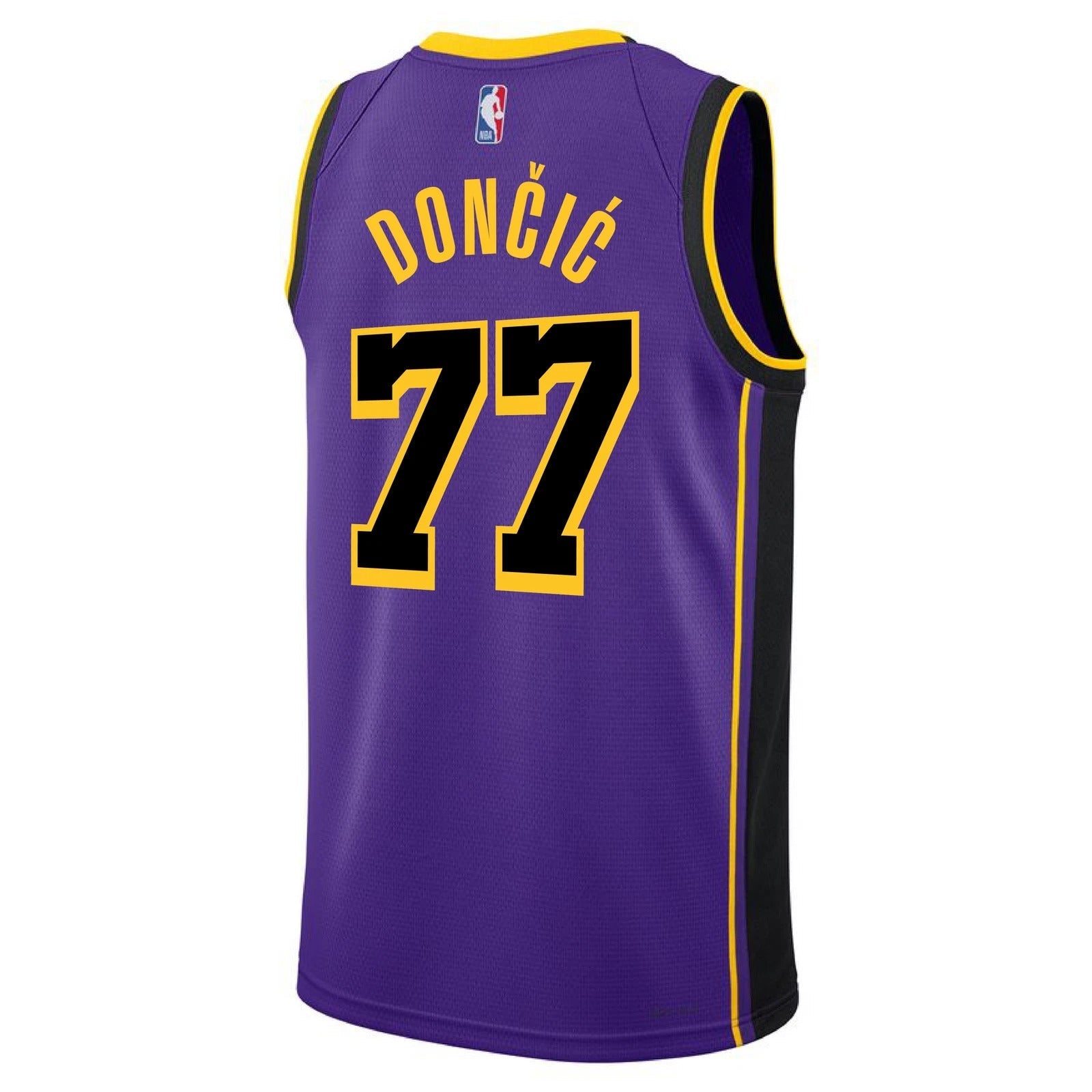 Luka Dončić Los Angeles Lakers Unisex Jersey - Statement Bibigo Edition - Purple