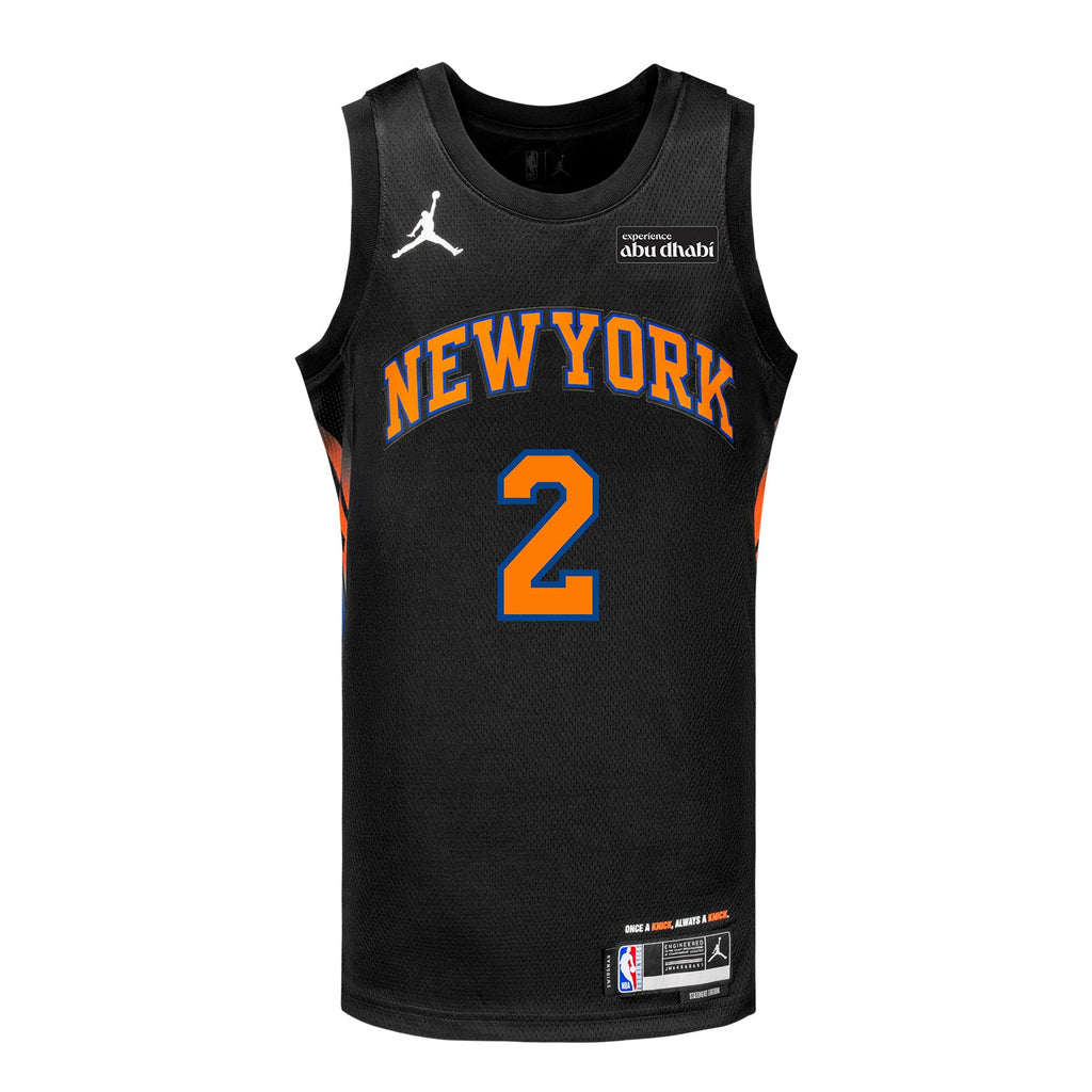 Miles McBride Nike Black Statement Swingman Jersey