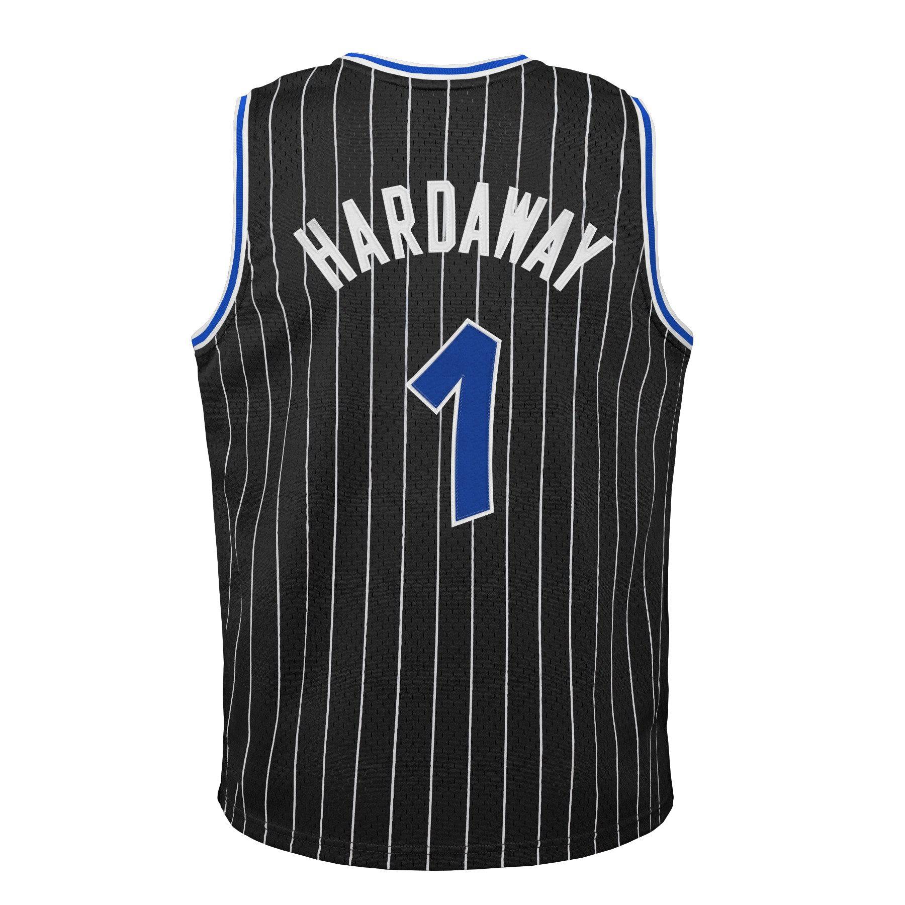 Youth Orlando Magic Anfernee  Penny Hardaway Mitchell & Ness 1994 NBA Black Hardwood Classic Swingman Jersey