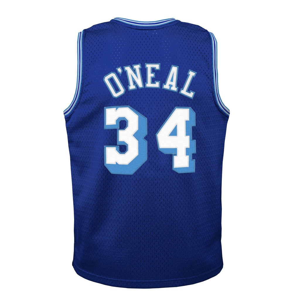 Youth Los Angeles Lakers Shaquille O'Neal Mitchell & Ness Blue 1996-97 Hardwood Classics Swingman Jersey