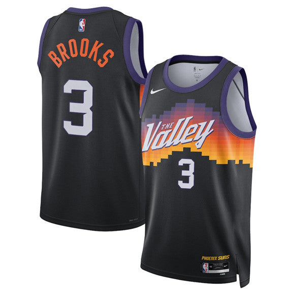 Dillon Brooks Phoenix Suns Unisex 2025/26 Jersey - Black - City Edition