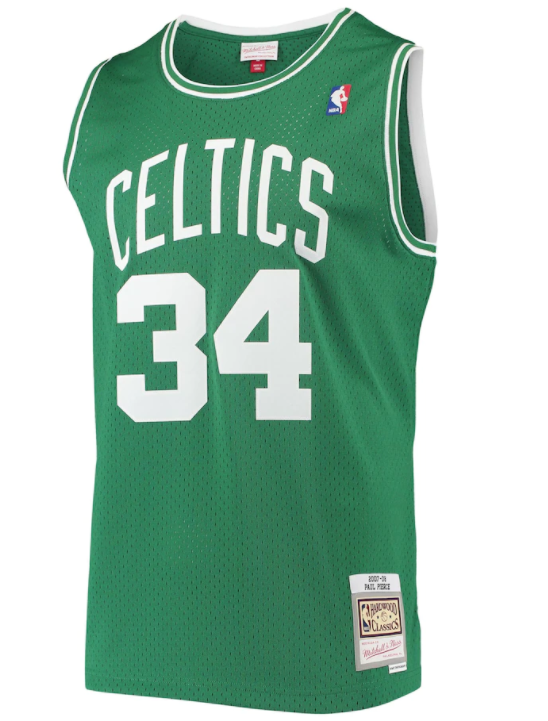 Paul Pierce Boston Celtics 2007-08 Mitchell & Ness Green Basketball Jersey