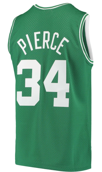 Paul Pierce Boston Celtics 2007-08 Mitchell & Ness Green Basketball Jersey