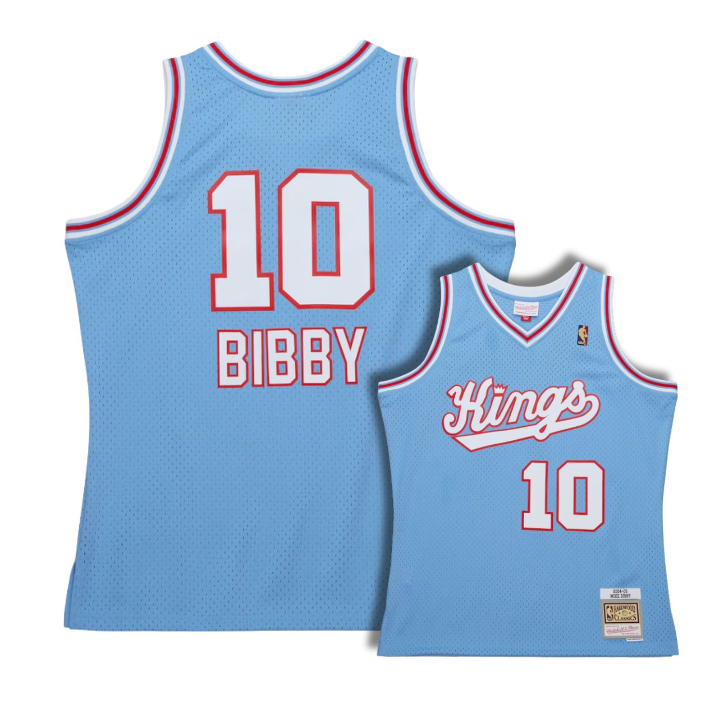 Sacramento Kings Mike Bibby Blue 2004-05 Hardwood Classics Swingman Jersey