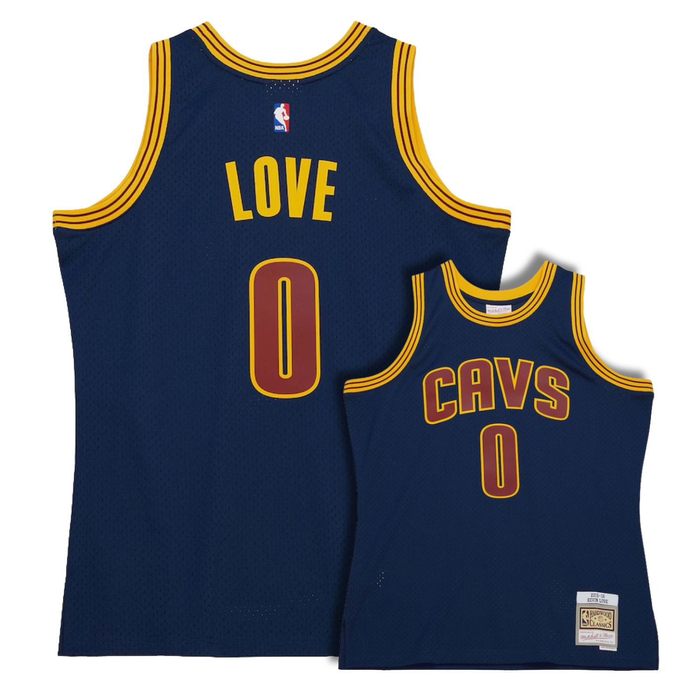 Cleveland Cavaliers Kevin Love Navy 2015-16 Hardwood Classics Swingman Jersey