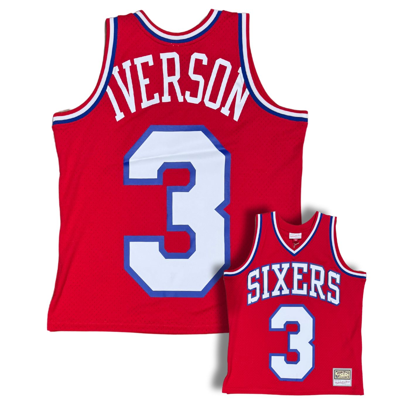 Philadelphia 76ers Allen Iverson 2002/03 Maxxout Basketball Jersey