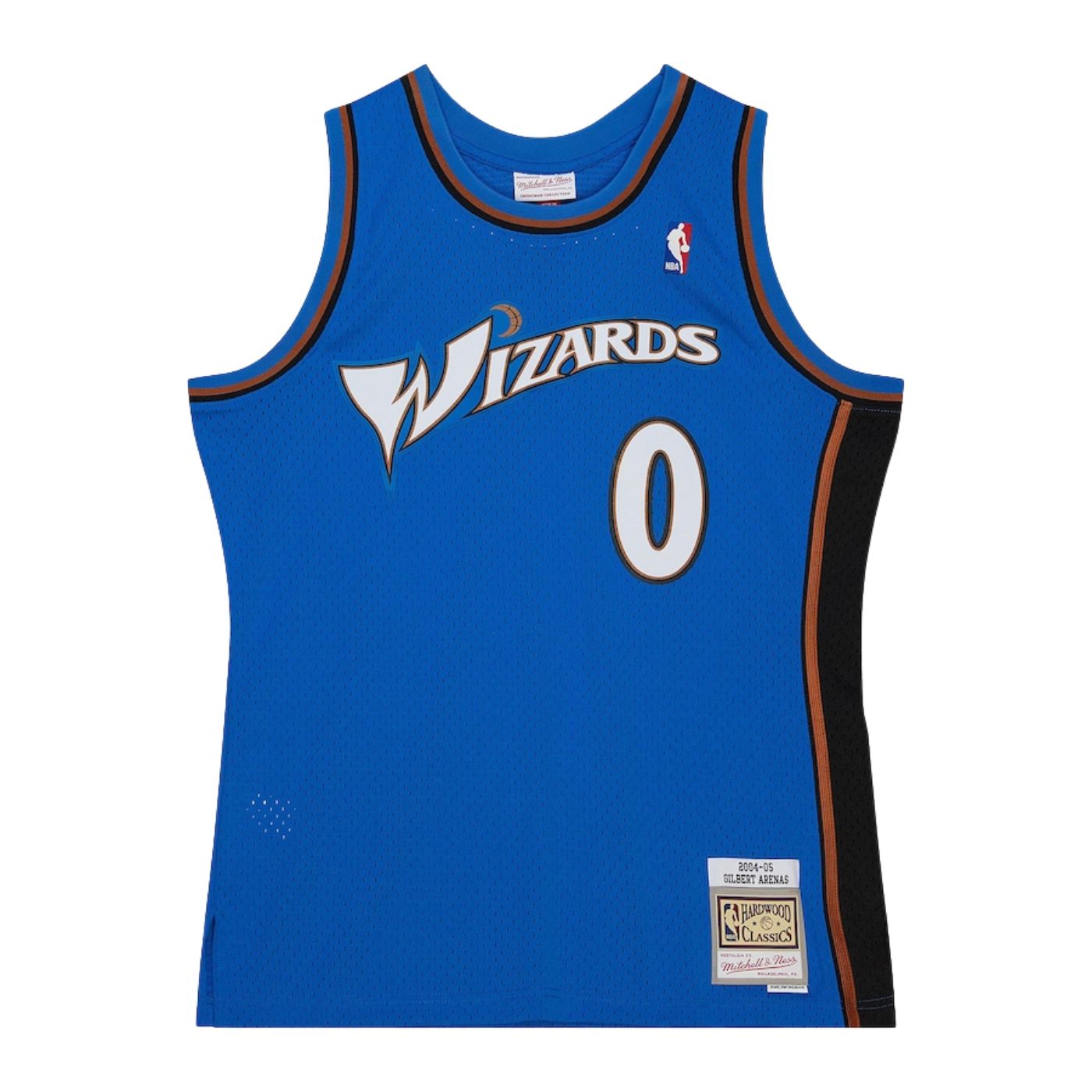 Washington Wizards Gilbert Arenas Blue 2004-05 Hardwood Classics Swingman Jersey