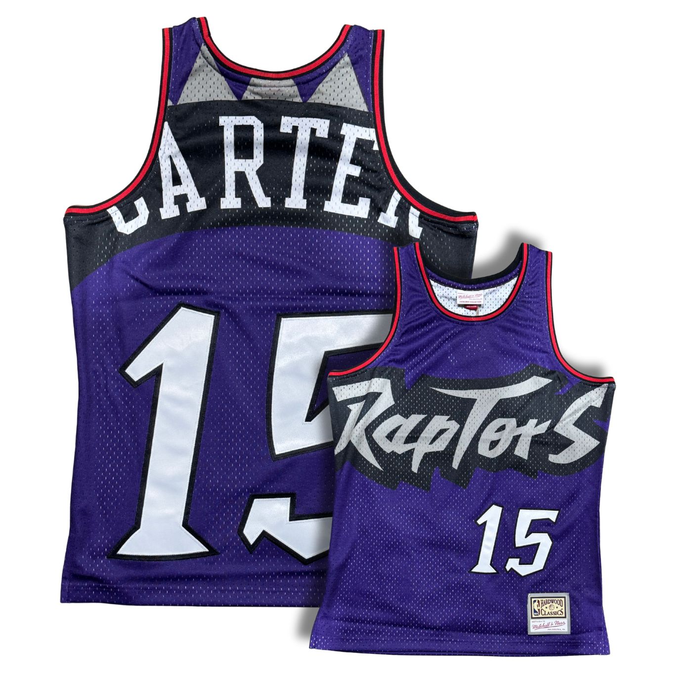 Toronto Raptors Vince Carter Purple 1998-99 Hardwood Classics Maxxout Jersey