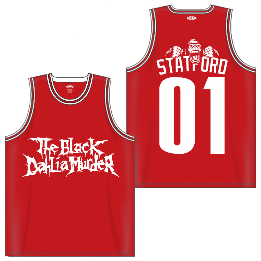 The Black Dahlia Murder - Statutory Ape basketball jersey