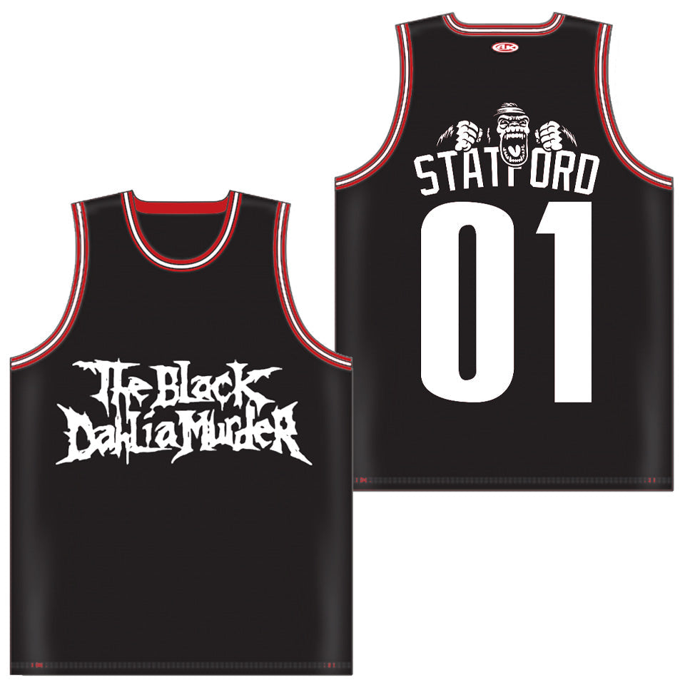 The Black Dahlia Murder - Statutory Ape basketball jersey