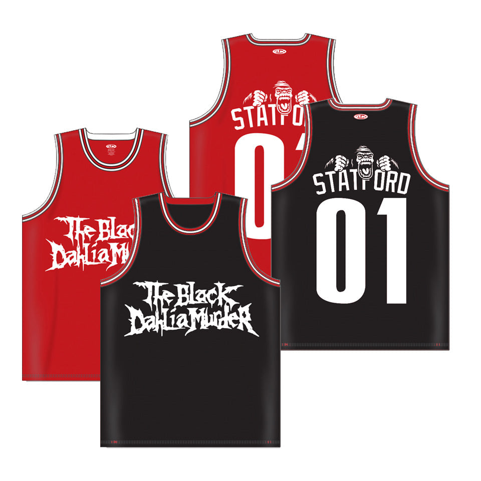 The Black Dahlia Murder - Statutory Ape basketball jersey