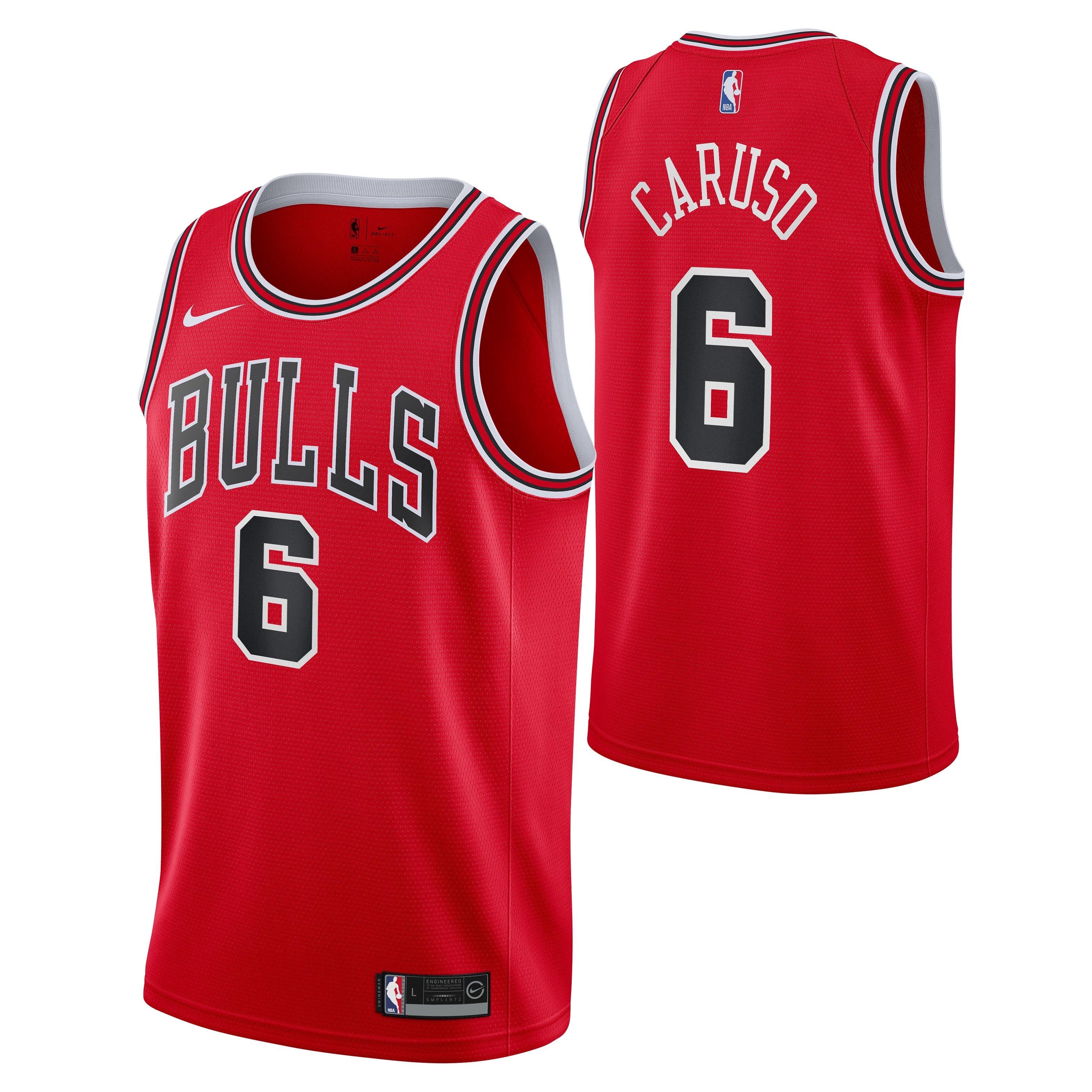 Toddler Alex Caruso Chicago Bulls Red Nike Replica Jersey