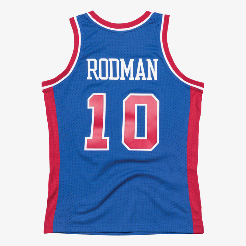 Detroit Pistons Swingman Jersey Road Dennis Rodman 1988 89 | Stitched Jersey RTJS 11886