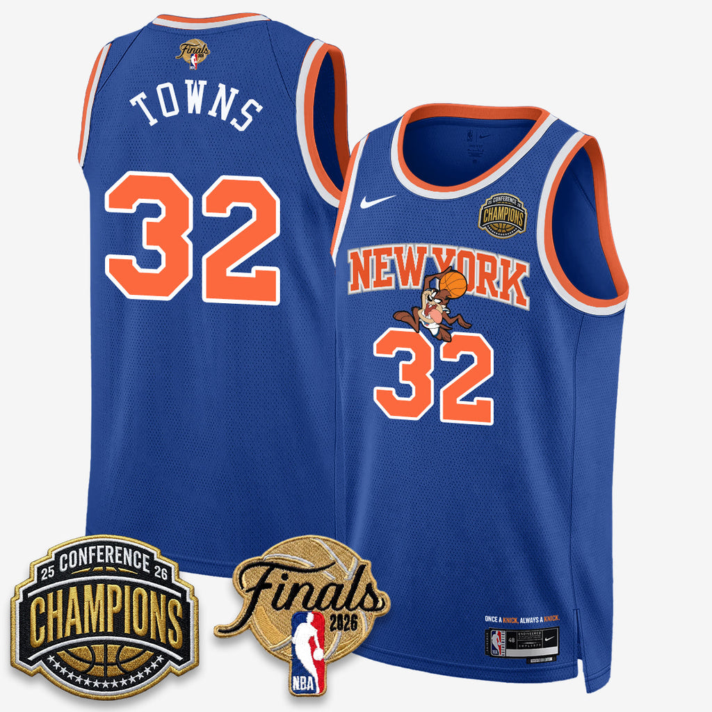 NYK 2026 NBA Eastern Conference Champions x Taz Vapor Jersey - Stitched