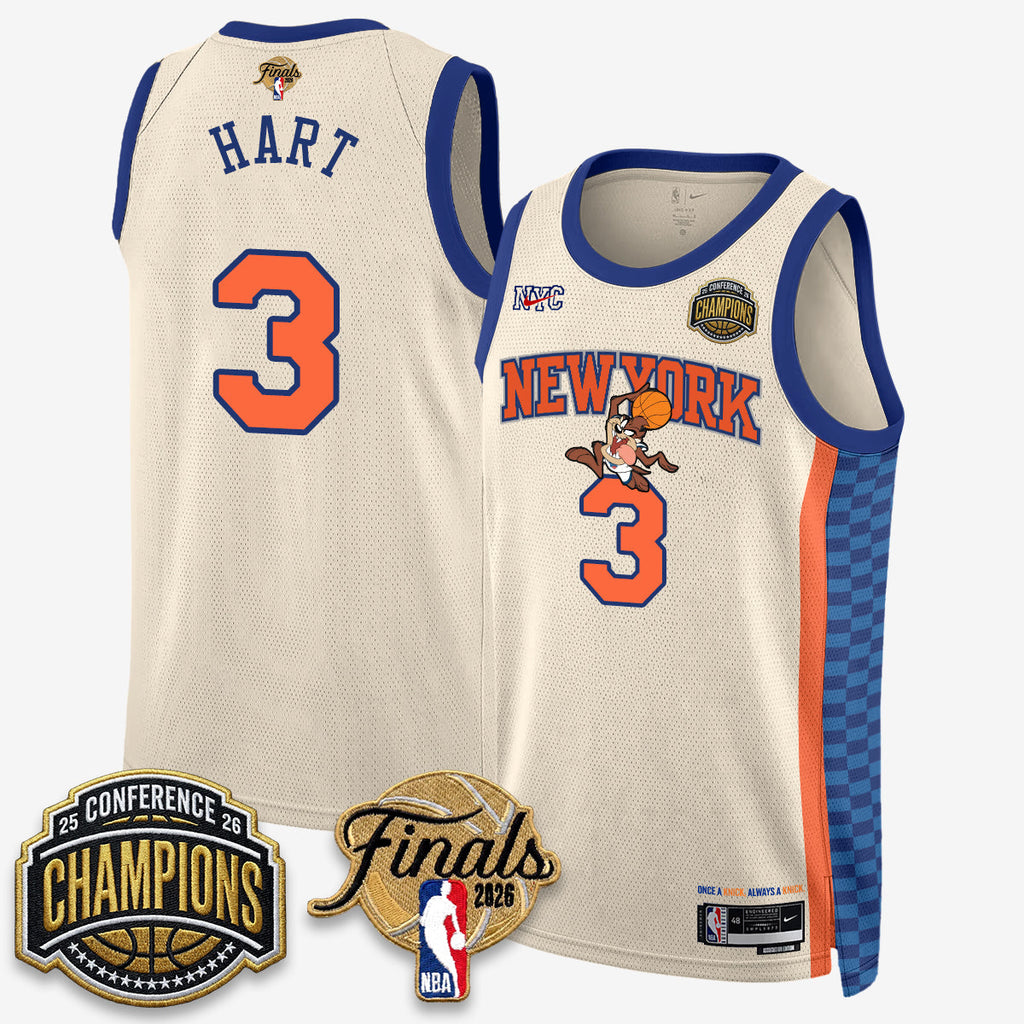 NYK 2026 NBA Eastern Conference Champions x Looney Tunes Vapor Jersey V2- Stitched