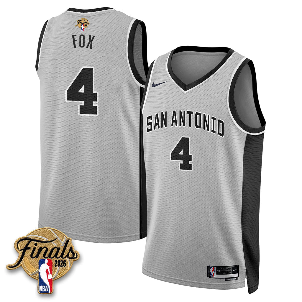 SAS 2026 NBA Western Conference Champions Vapor Jersey V2- Stitched