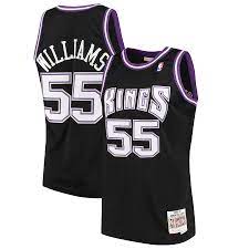 Sacramento Kings Jason Williams Black 2000-01 Hardwood Classics Swingman Jersey