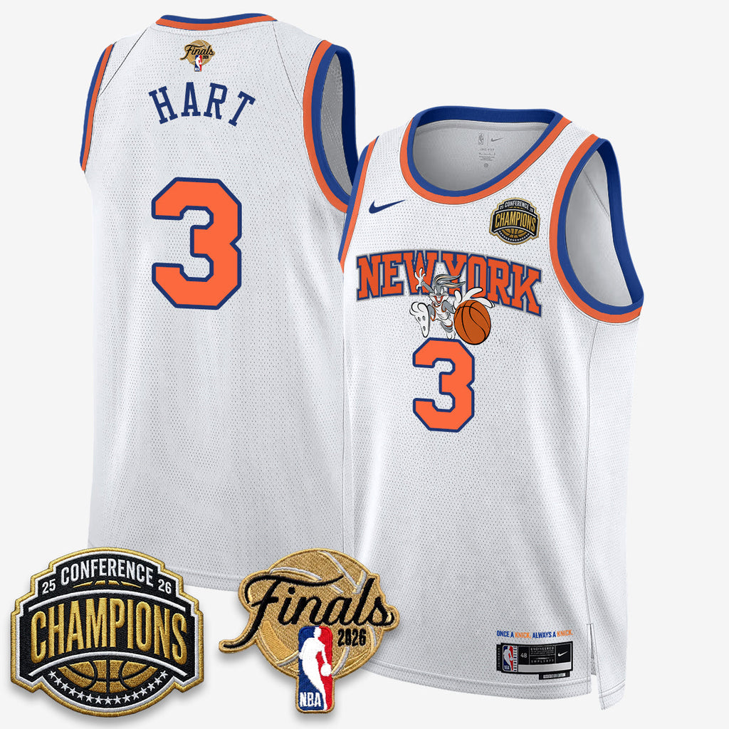 NYK 2026 NBA Eastern Conference Champions x Looney Tunes Vapor Jersey V2- Stitched