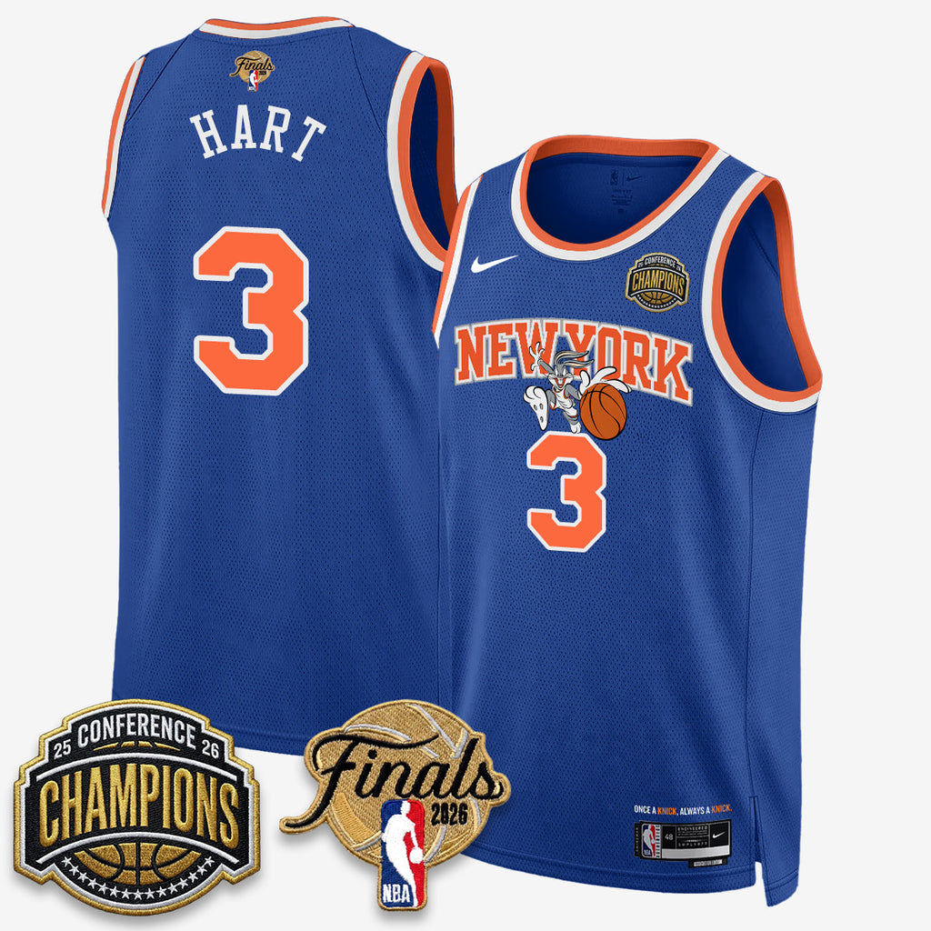NYK 2026 NBA Eastern Conference Champions x Looney Tunes Vapor Jersey V2- Stitched
