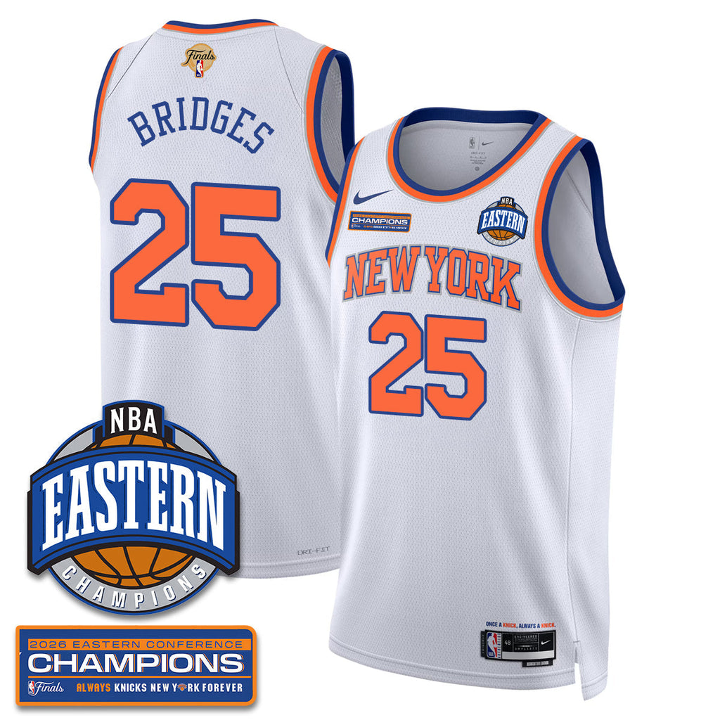 NYK 2026 NBA Eastern Conference Champions Vapor Jersey - Stitched