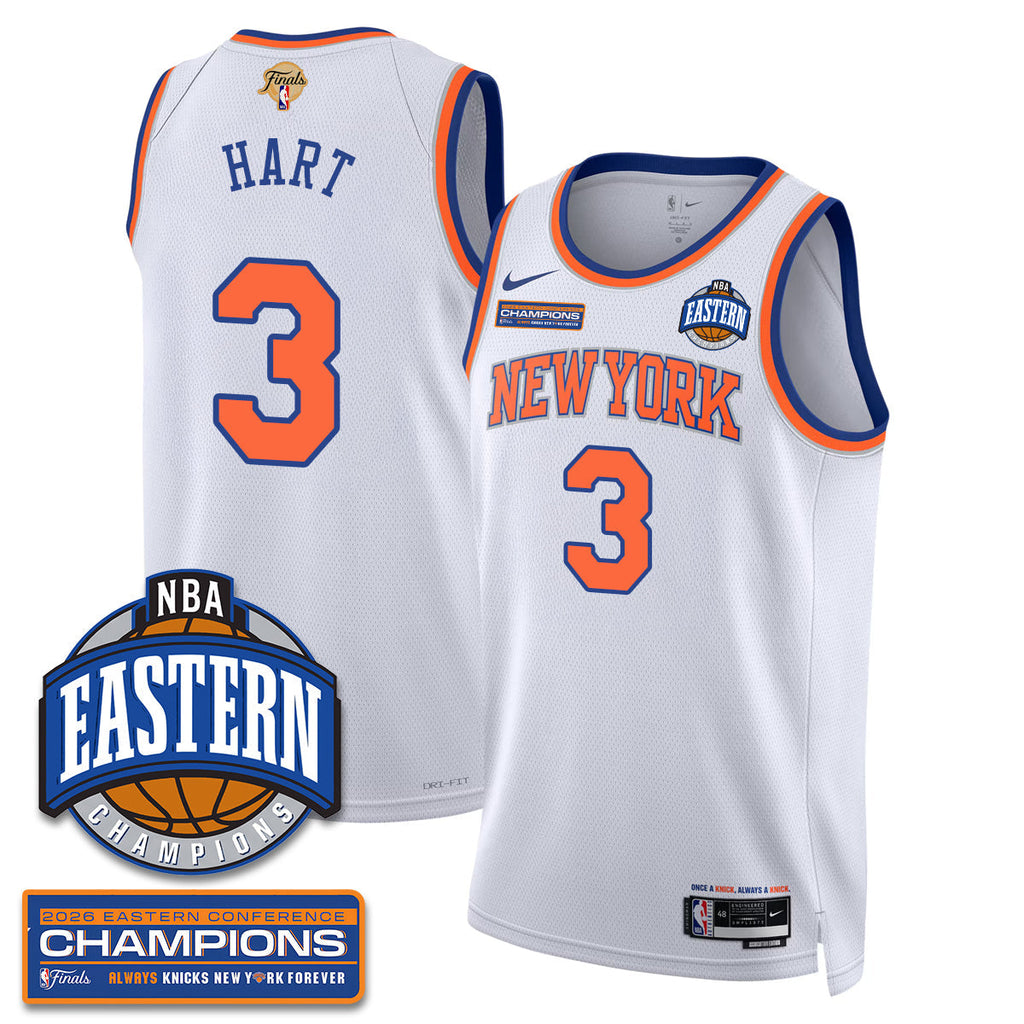 NYK 2026 NBA Eastern Conference Champions Vapor Jersey - Stitched