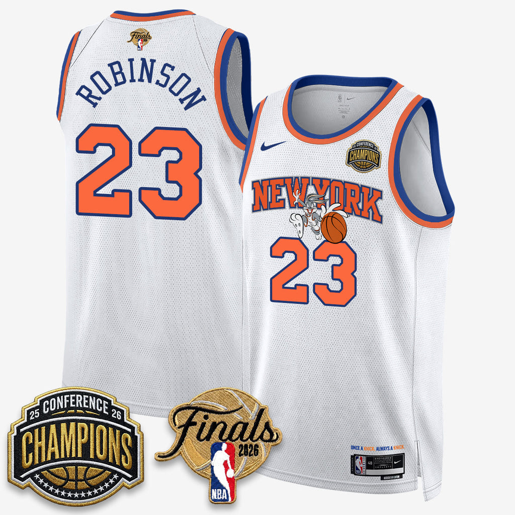 NYK 2026 NBA Eastern Conference Champions x Looney Tunes Vapor Jersey V2- Stitched
