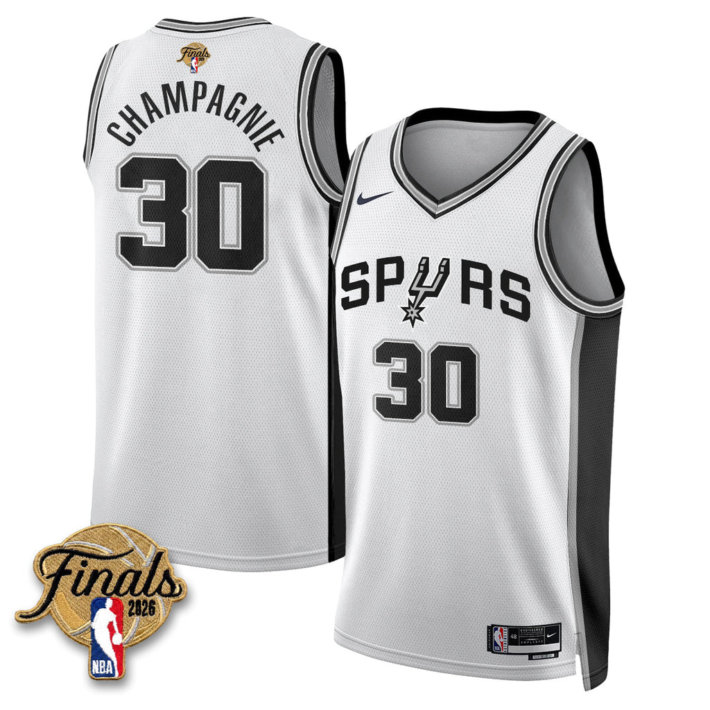 SAS 2026 NBA Western Conference Champions Vapor Jersey V2- Stitched