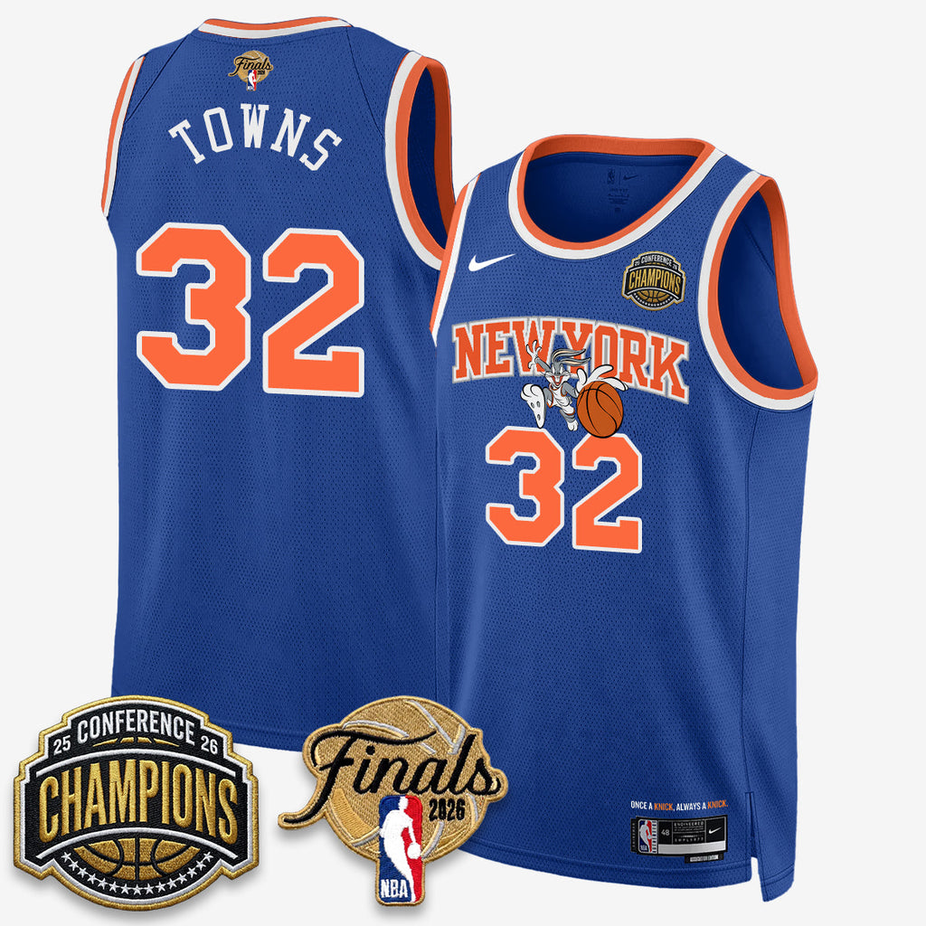 NYK 2026 NBA Eastern Conference Champions x Looney Tunes Vapor Jersey V2- Stitched