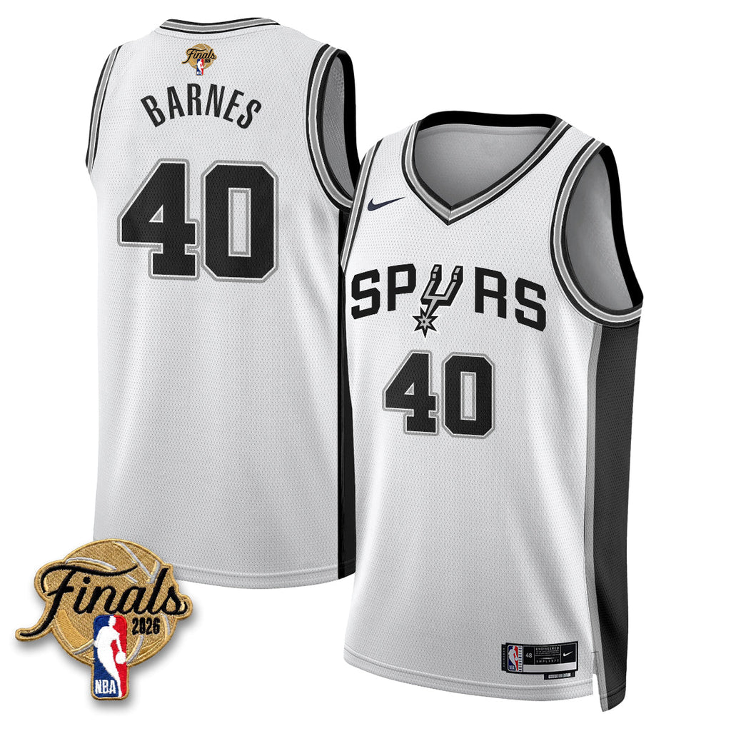 SAS 2026 NBA Western Conference Champions Vapor Jersey V2- Stitched