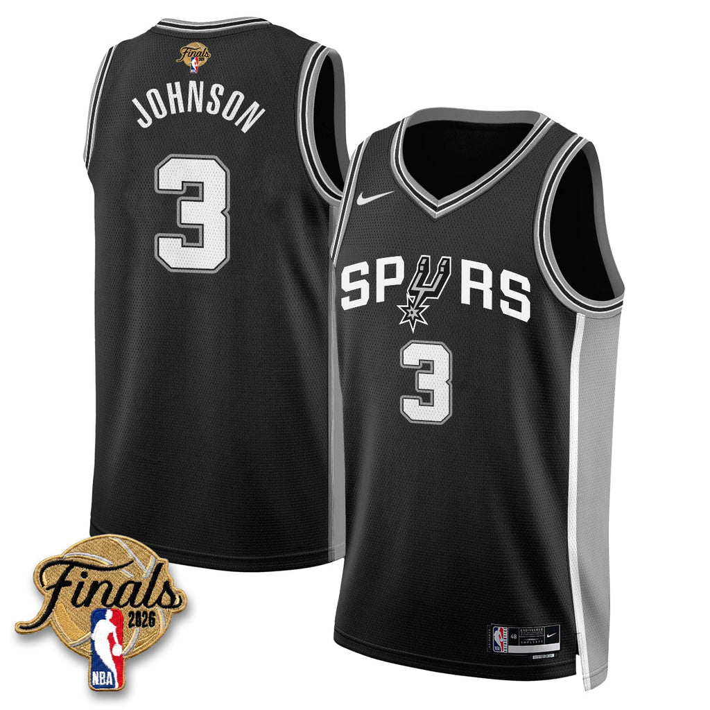 SAS 2026 NBA Western Conference Champions Vapor Jersey V2- Stitched