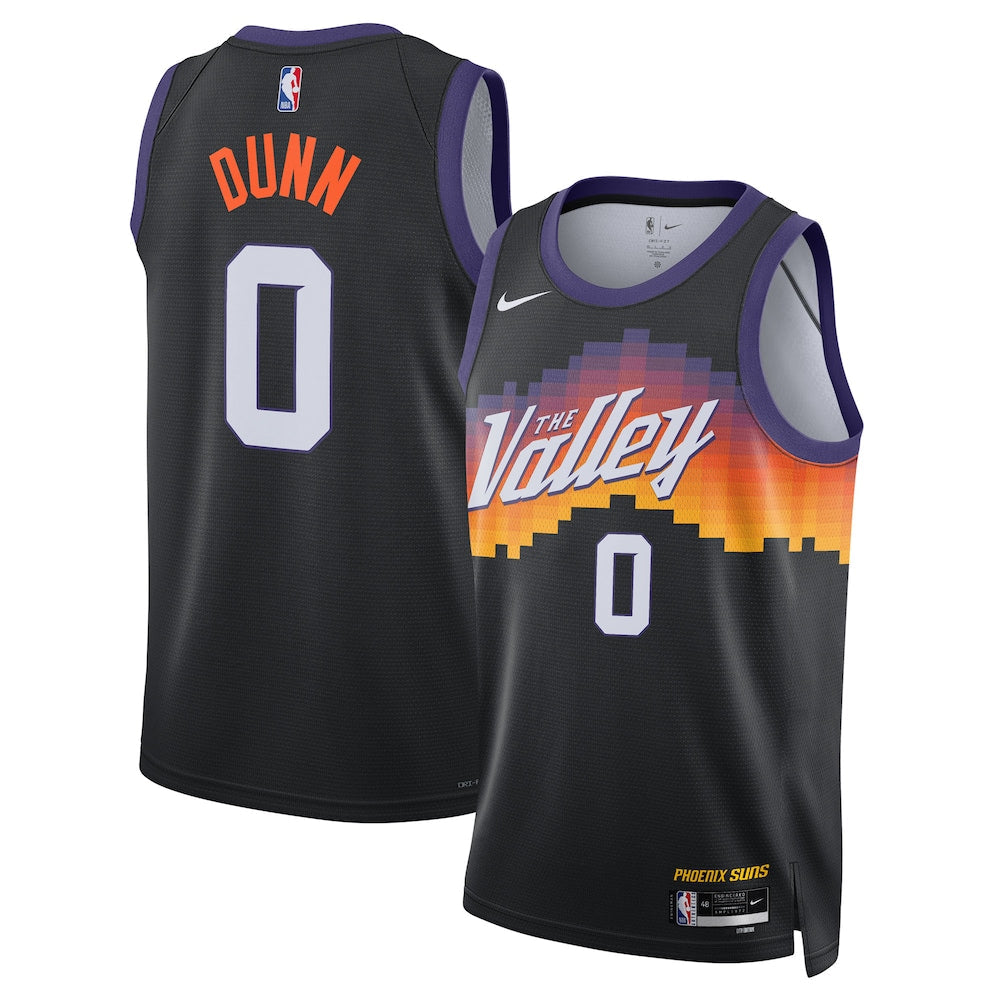 Phoenix Suns 202526 City Edition Swingman Jersey Black Ryan Dunn Unisex | RTJ13369