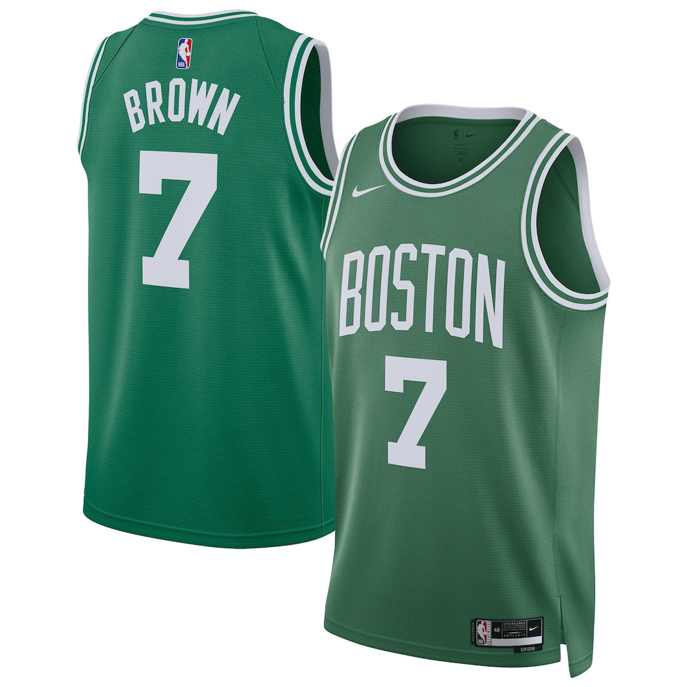 Boston Celtics Replica Icon Swingman Jersey Unisex Jaylen Brown | RTJ13365